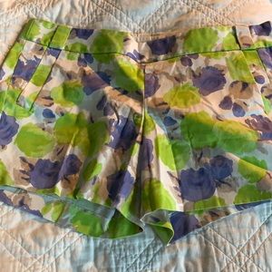 J. Crew Floral Print Shorts